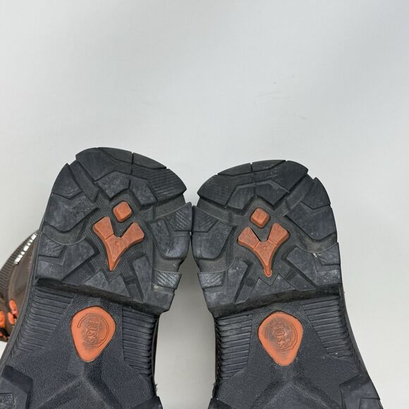 HOSS Hudson Composite Toe Work Boots Mens 9 Brown Leather Insulated Waterproof - Picture 16 of 16